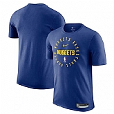 Men's Denver Nuggets Blue 2024-25 Legend On-Court Practice Performance T-Shirt,baseball caps,new era cap wholesale,wholesale hats